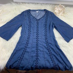 C Est. 1946 Tencil Embroidered Tunic/Dress Size XL